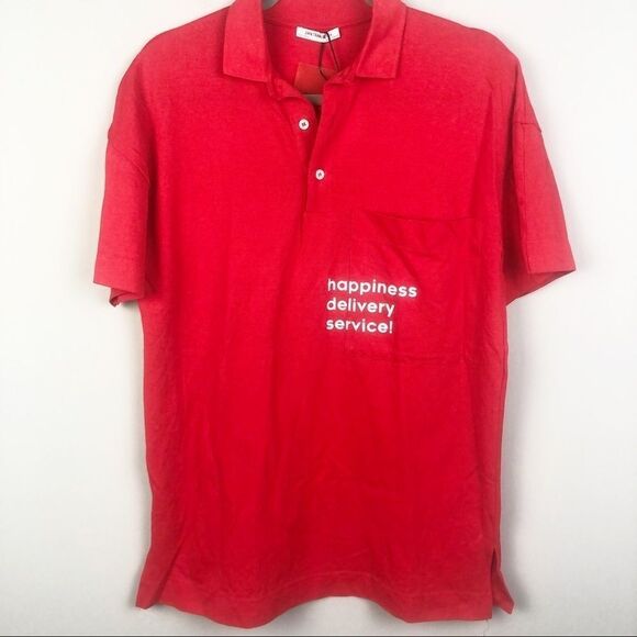 ZARA | Happiness Delivery Service Unisex Shirt S - Picture 2 of 10